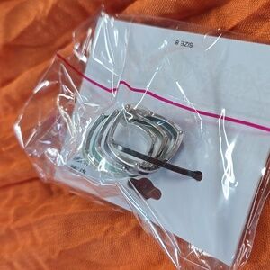 CLEARANCE !!!Ring blue& turquoise 8 size